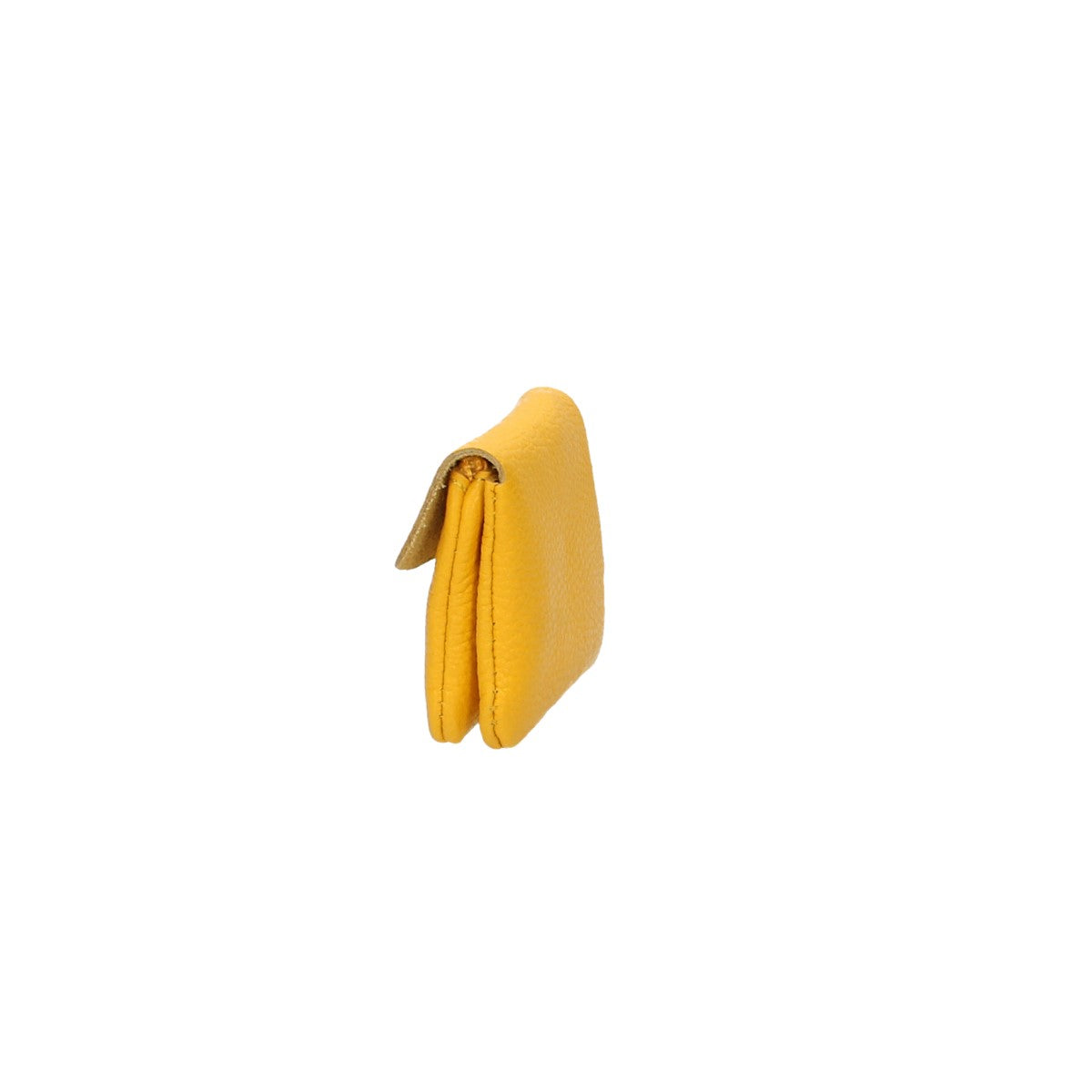 Minibörse in Gelb aus Leder - leder-accessoires.com