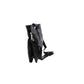 Kurzgrifftasche|Businesstasche in Schwarz aus Leder mit Druckknopf