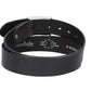 Ledergürtel Schwarz 40mm mit Koppelschließe