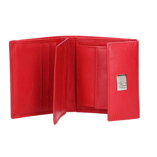 Geldbörse in Rot aus Leder - leder-accessoires.com
