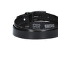 Herren-|Anzugsgürtel 30mm in Schwarz mit Dornschließe im Bicoloreffekt