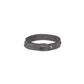 Armband mit Swarovski in Grau|Taupe aus Leder