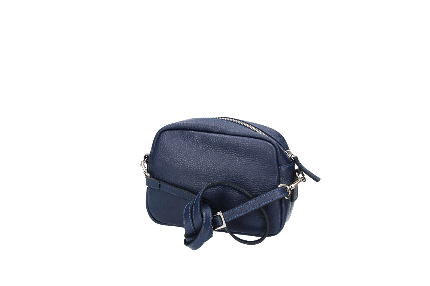 Umhängetasche in Blau|Marine aus Leder - leder-accessoires.com