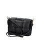 Umhängetasche| Kastettenbag in Schwarz aus Leder