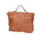 Aktentasche Ethan aus Leder in Cognac