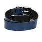 Ledergürtel Kids 30mm in Blau|Marine mit Dornschließe in Silber