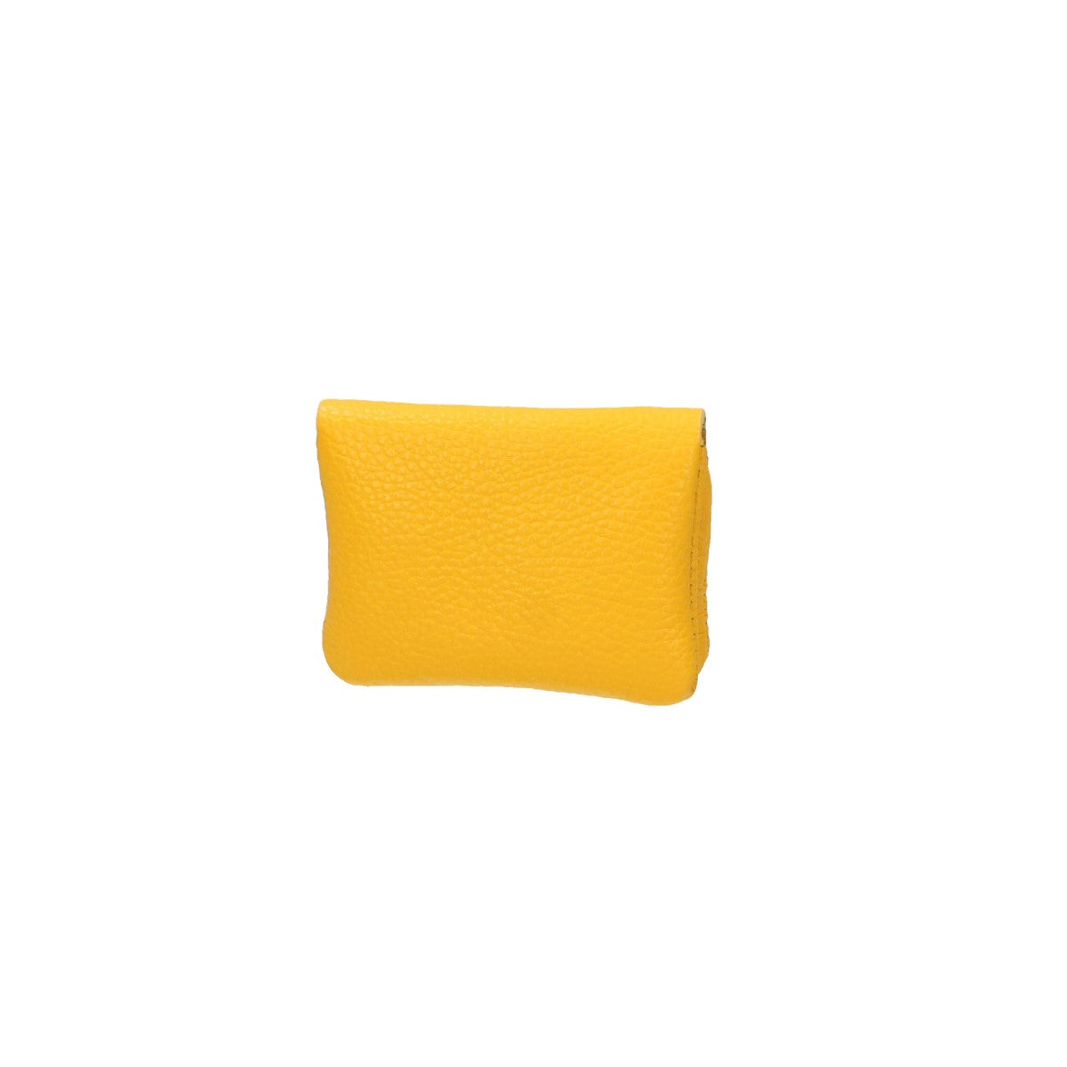 Minibörse in Gelb aus Leder - leder-accessoires.com