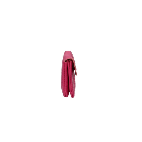 Minibörse in Pink aus Leder - leder-accessoires.com