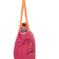 Shopper in Pink|Cognac aus Canvas
