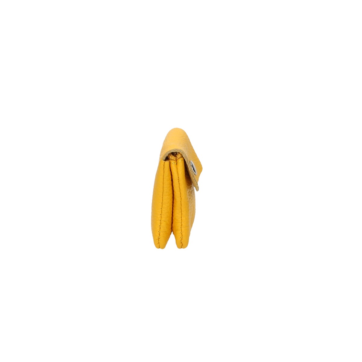 Minibörse in Gelb aus Leder - leder-accessoires.com