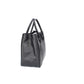 Kurzgrifftasche in Schwarz aus Leder