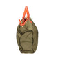 Kurzgrifftasche in Military|Grün aus Canvas|Leder