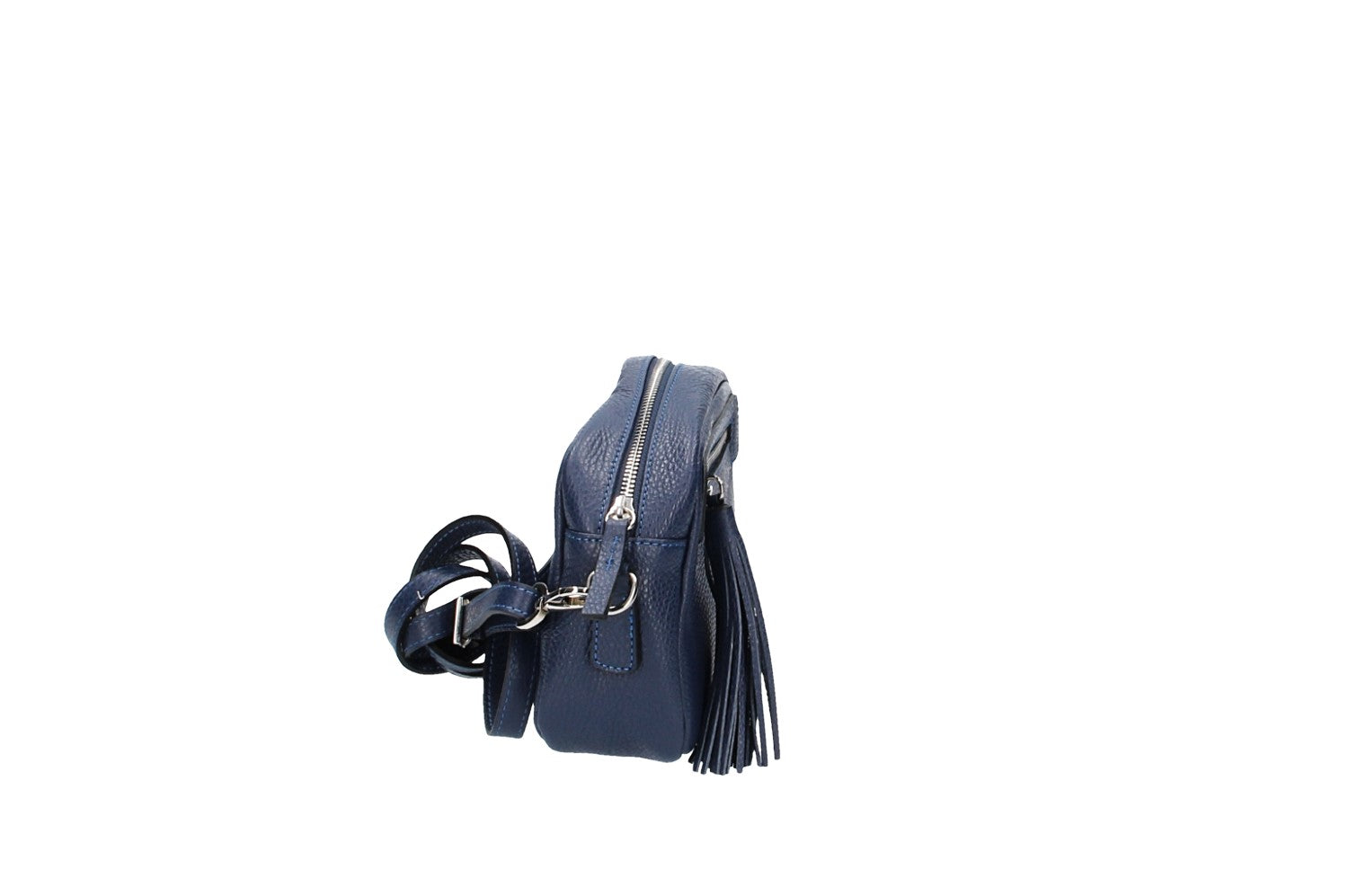 Umhängetasche in Blau|Marine aus Leder - leder-accessoires.com