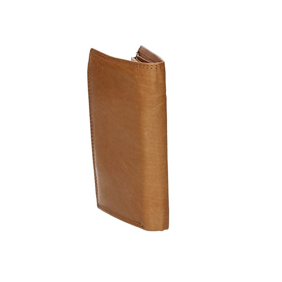 Geldbörse Hochformat in Cognac aus Leder - leder-accessoires.com