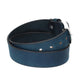 Ledergürtel Blau|Marine 40mm mit Dornschließe in Silber