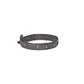 Armband mit Swarovski in Grau|Taupe aus Leder