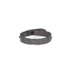 Armband mit Swarovski in Grau|Taupe aus Leder