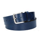 Ledergürtel Kids 30mm in Blau|Marine mit Dornschließe in Silber