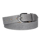 Ledergürtel 35mm Silber|Glitzer mit Dornschließe in Silber