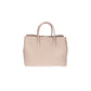 Kurzgrifftasche in Natur|Beige aus Leder