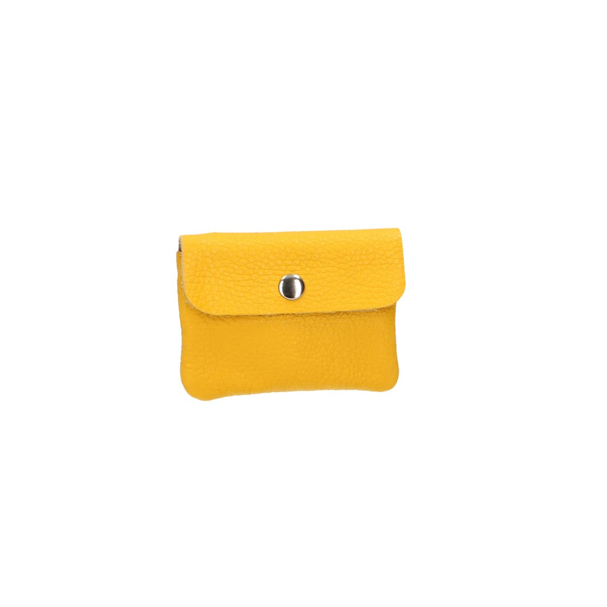 Minibörse in Gelb aus Leder - leder-accessoires.com