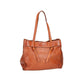 Schultertasche in Cognac aus Leder