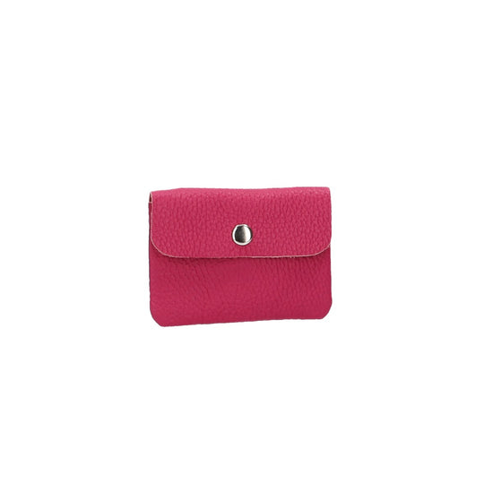 Minibörse in Pink aus Leder - leder-accessoires.com