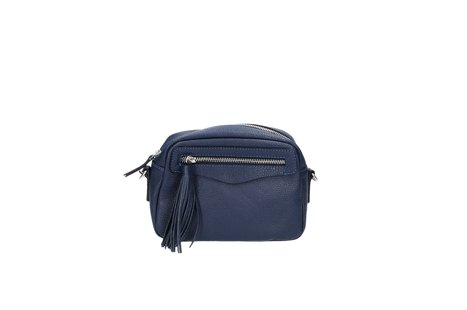 Umhängetasche in Blau|Marine aus Leder - leder-accessoires.com