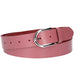 Ledergürtel 30mm in Rosa mit Dornschließe in Silber