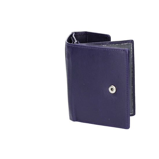 Geldbörse in Lila aus Leder - leder-accessoires.com