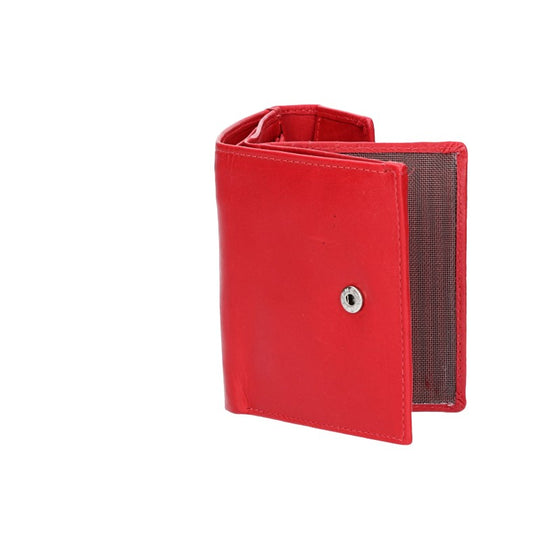 Geldbörse in Rot aus Leder - leder-accessoires.com